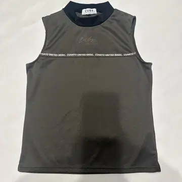 CUBS. 슬리브리스 셔츠 S 그레이