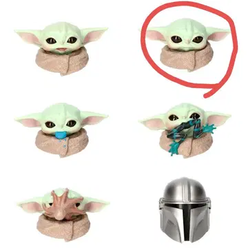 만다 로리안 그로구 페이스 마그넷 그로구 1