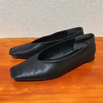 마젤 플랫슈즈 밴야드 스톰 블랙 22.5cm