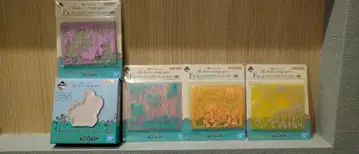 무민 1번 복권 러버 코스터 플레이트 세트