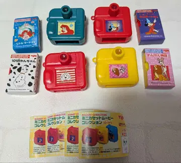 디즈니 미니 카세트 무비 yujin 레트로 희귀 레어 가챠