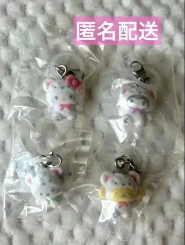 산리오 포근포근 스노우 표시 액세서리 4종