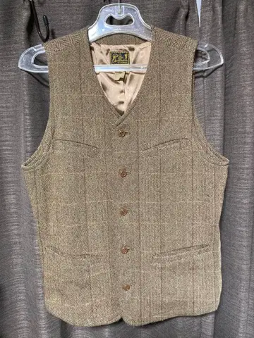 cushman 쿠시맨 트위드 베스트 울 베스트