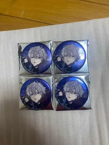 앙스타!! 프로세카 콜라보 세나 이즈미 메탈릭 캔뱃지 4개