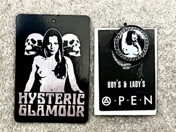 HYSTERIC GLAMOUR 캔뱃지