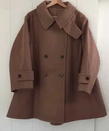 CELFORD A라인 울 미들 코트