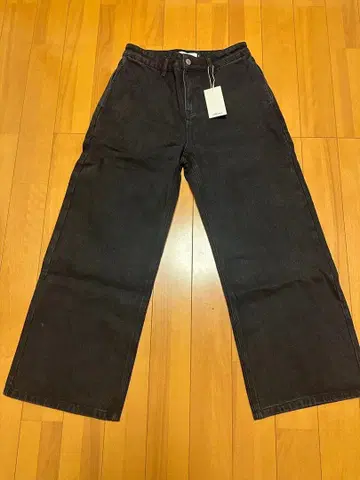 MENES Janome Baggy Jeans - Jet Black 새상품