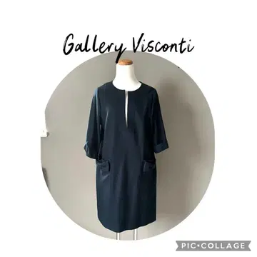 Gallery Visconti 가을/겨울 리본 포켓 원피스 3