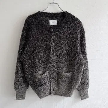 초레어 ssstein 24AW 글리터 퍼 니트 가디건 S 남성용