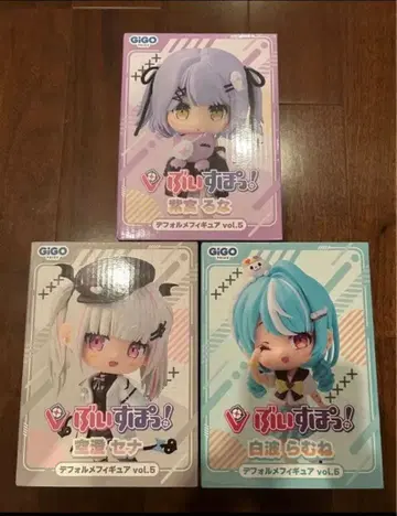 GIGO 한정판 ! 피규어 시노미야 루나 쿠아스미 세나 시라나미 라무네