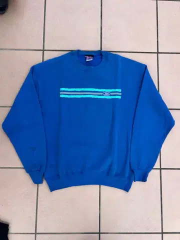 80s JERZEEZ 맨투맨 파랑 LAHAINA vintage usa제