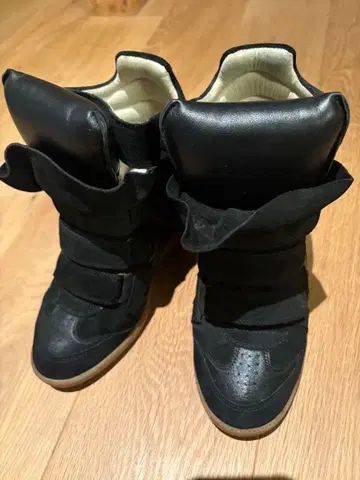 isabel marant 인힐 스니커즈 블랙 38
