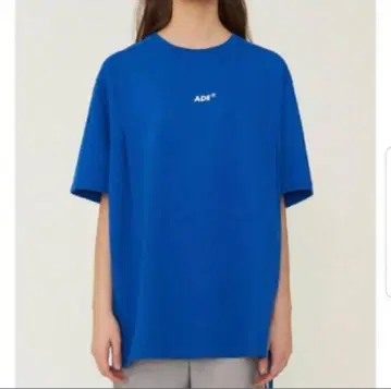 아더 에러 로고 오버 사이즈 T셔츠 파랑