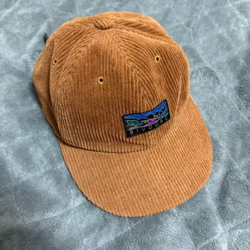 브라운 코듀로이 캡