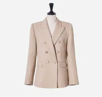 sheller breasted tailored jacket