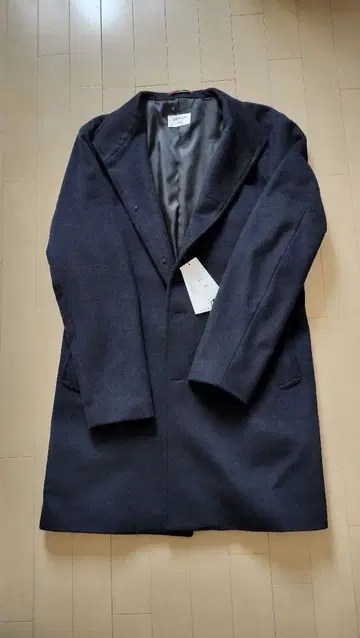 오리히카 ORIHICA 비즈니스 캐주얼 울 코트 네이비 L 사이즈