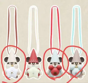 Merry Lil Ring Ring 캡슐 토이 3체 세트