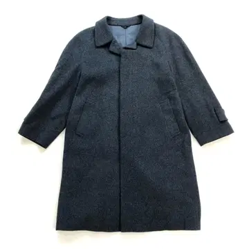 [ 레어 ] 캐시미어 혼방 30% 롱 코트 170 다크 그레이