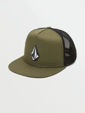[ VOLCOM ] V FULL STONE TRUCKER HAT MILI