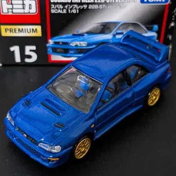 토미카 프리미엄 No.15 스바루 임프레자 22BSTI 버전