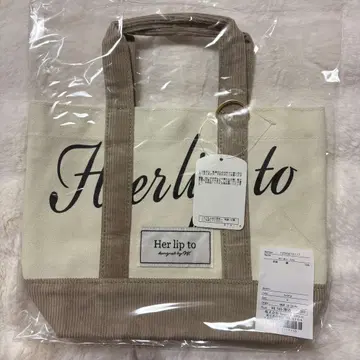 Her lip to 토트백 신주쿠 루미네2 HLT mini tote