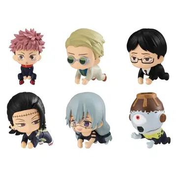 하그코트 주술회전02 미니 피규어 전6종 세트 캡슐 토이