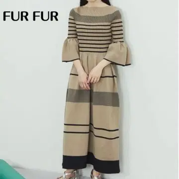 FUR FUR 롱 원피스
