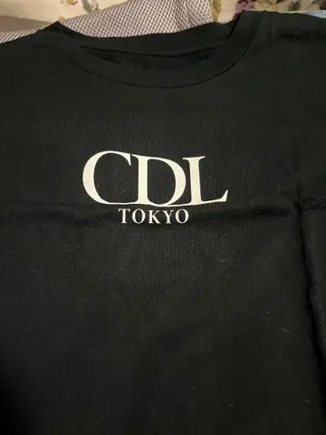 CDL TOKYO 수량 한정 블랙 T셔츠 615/1000