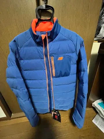 뉴발란스 다운 자켓 사이즈 4 파랑