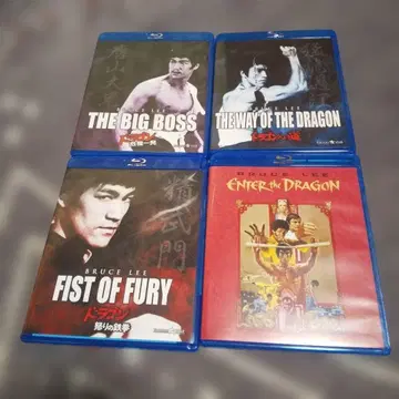 브루스 리 블루레이 4개 세트 (일본 국내판)