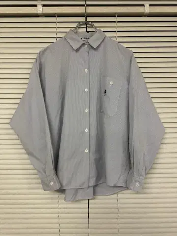 FUKUZO 후쿠조 여성용 셔츠 블루 프리 사이즈