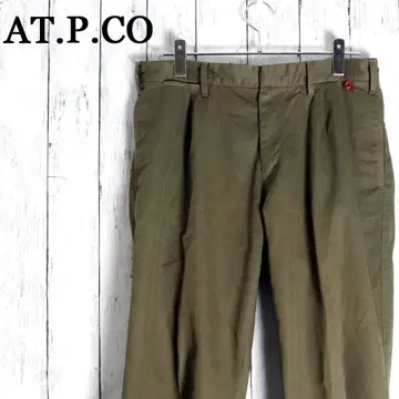 ATPCO 아티피코 이탈리아 브랜드 와이드 스트레치 코튼 팬츠