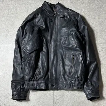 HARAJUKU MATHER 가죽 A-2 자켓 M 블랙