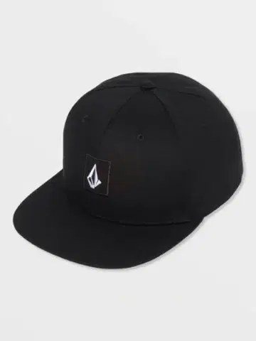 [ VOLCOM ] V SQUARE SNAPBACK HAT - BLACK