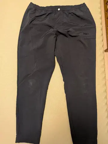 아식스 타이거 우븐 팬츠 블랙 XL (해외 사이즈)