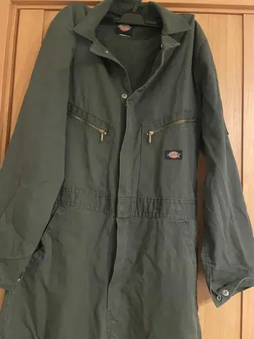 디키즈 올리브 그린 오버롤 작업복 L 사이즈