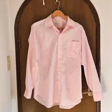 THOMAS MASON 핑크 긴팔 셔츠