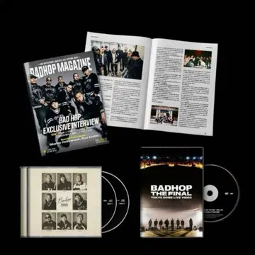 BADHOP DVD CD 매거진 새상품