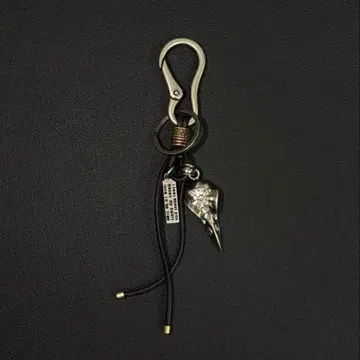 날개형 참 포함 키링