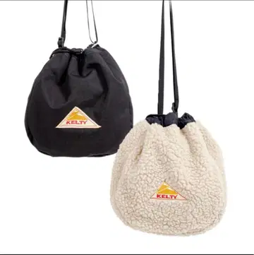 KELTY 보아 복조리 숄더백 블랙/리버서블