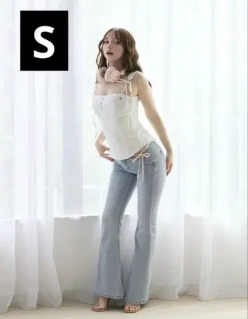 andmary Baby ribbon denim