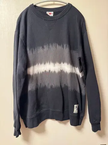 GAIJIN MADE 타이 다이 맨투맨 L 사이즈