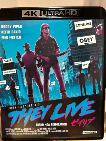 They Live 4K UHD Blu-ray