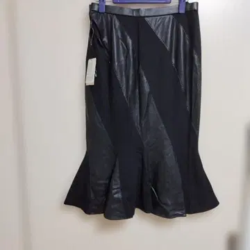 미사용 이타리야 블랙 머메이드 스커트 사이즈 11 택 포함