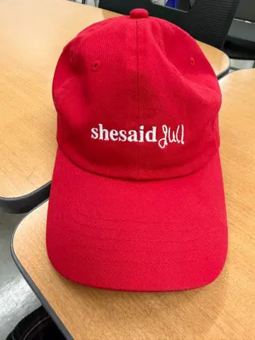 Common gull products x Shesaidthat 캡 빨간색