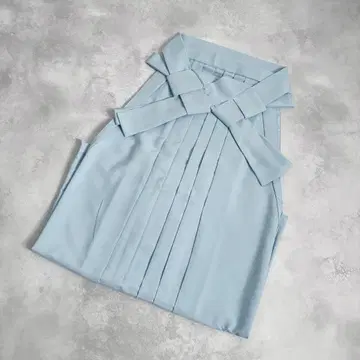 특가[탁한 블루 L]하카마 단품 졸업식 무지