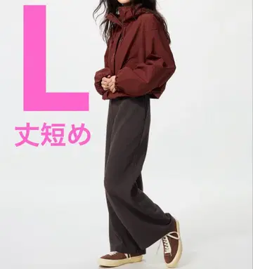 웜 플리스 스트레이트 팬츠 (기장 짧은 타입)