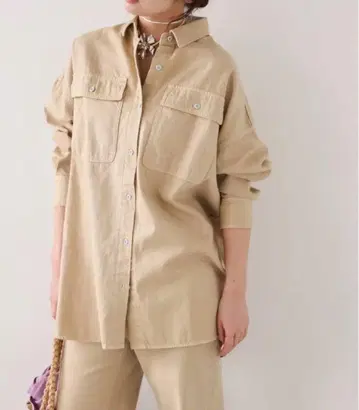 [ 새상품 ] HealthyDENIM 헬시 데님 SLOBE 별주 빅 셔츠