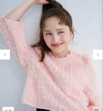 TOCCA 블라우스 핑크 사이즈 4