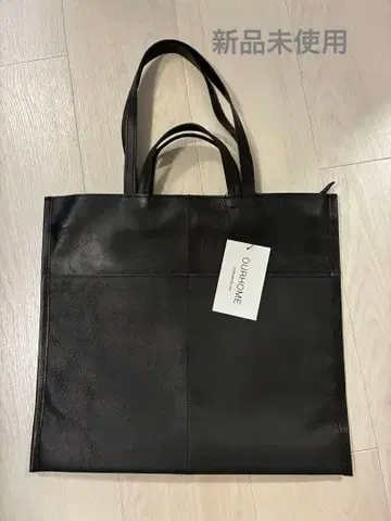 OURHOME 2way 핏 토트백 블랙